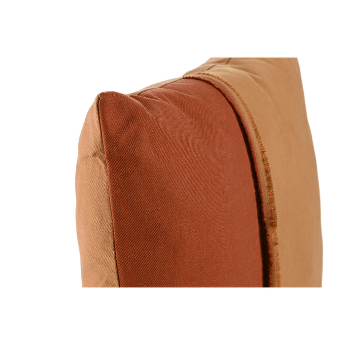 Home ESPRIT Cushion Mustard Brown Terracotta Patchwork Boho 45 x 45 cm