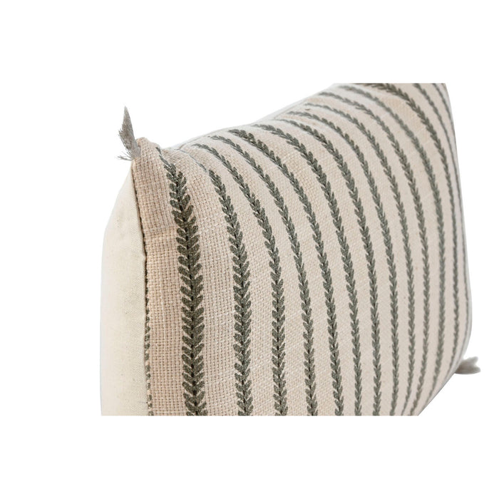 Home ESPRIT Green Beige Cottage Cushion 50 x 30 cm