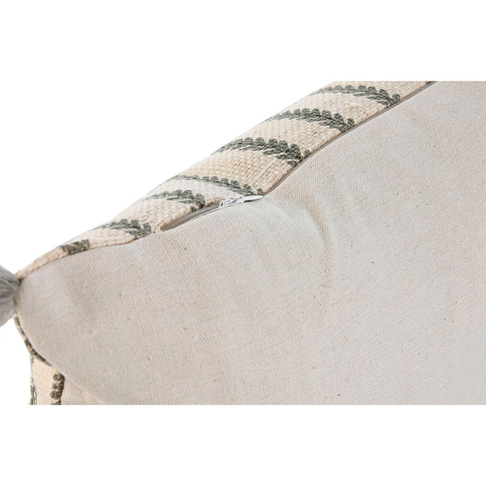 Home ESPRIT Green Beige Cottage Cushion 50 x 30 cm