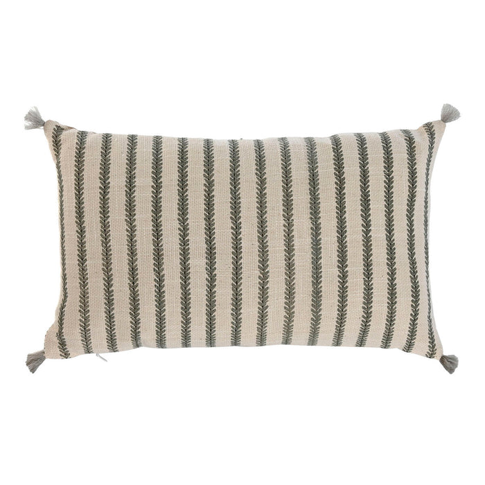 Home ESPRIT Green Beige Cottage Cushion 50 x 30 cm