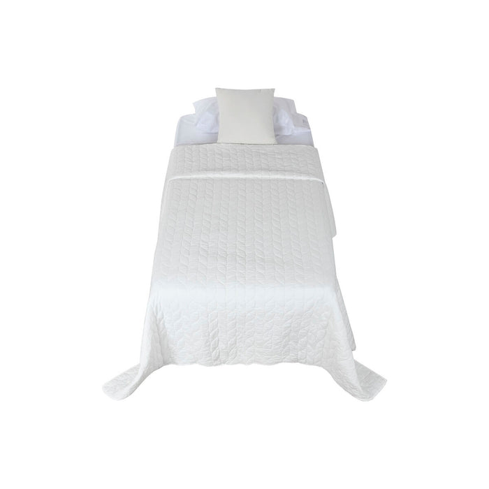 Colcha Home ESPRIT Blanco 180 x 260 cm