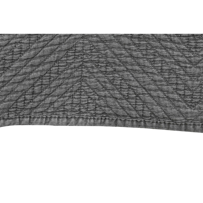 Colcha Home ESPRIT Gris claro 240 x 260 cm