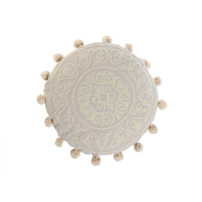 Home ESPRIT Cushion Romantic Beige 45 x 45 x 10 cm