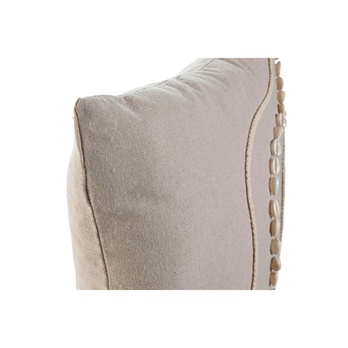 Home ESPRIT White Beige Boho Cushion 45 x 45 cm