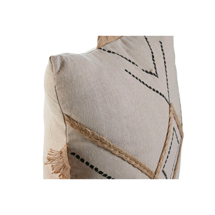 Home ESPRIT Beige Natural Boho Cushion 45 x 45 cm