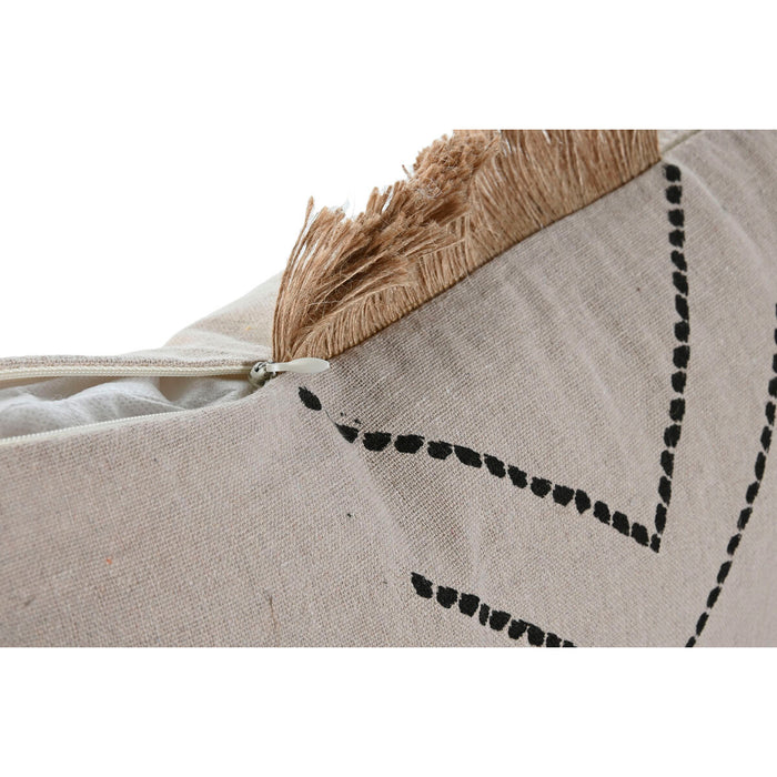Home ESPRIT Beige Natural Boho Cushion 45 x 45 cm