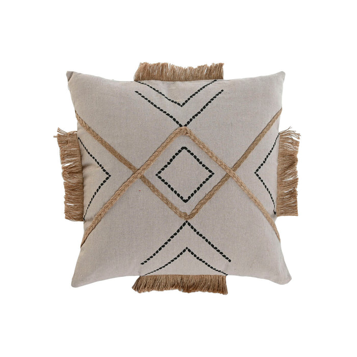 Home ESPRIT Beige Natural Boho Cushion 45 x 45 cm