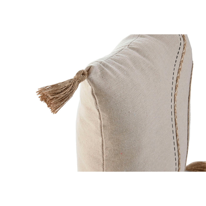 Home ESPRIT Beige Natural Boho Cushion 45 x 45 cm