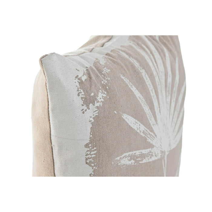 Home ESPRIT Cushion White Beige Printed Boho 45 x 45 cm