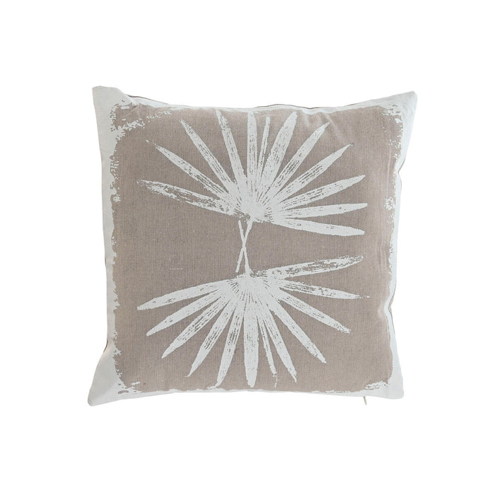 Home ESPRIT Cushion White Beige Printed Boho 45 x 45 cm