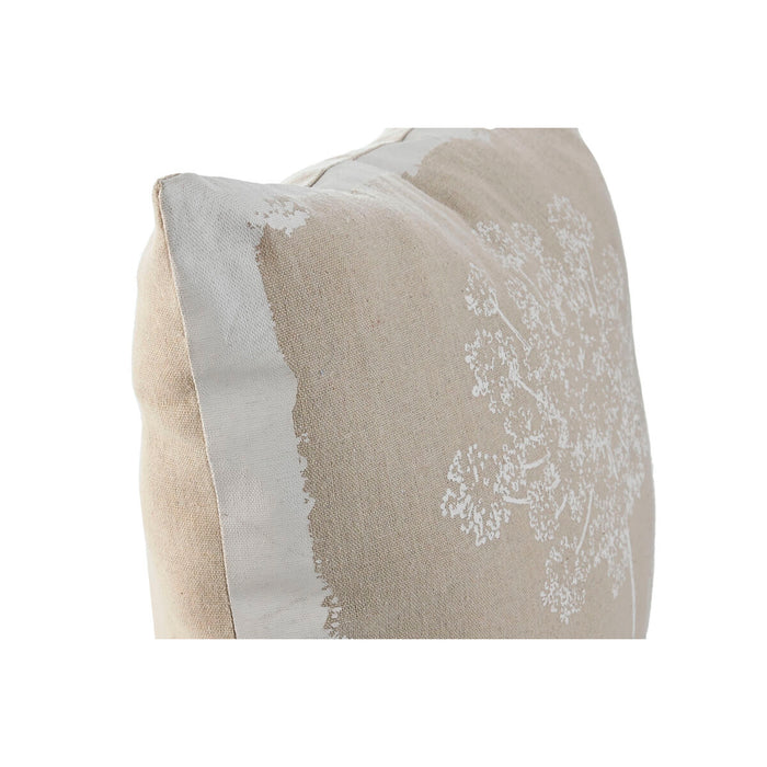 Home ESPRIT Cushion White Beige Printed Boho 45 x 45 cm