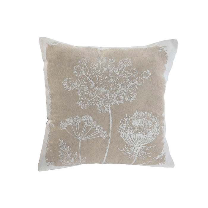 Home ESPRIT Cushion White Beige Printed Boho 45 x 45 cm