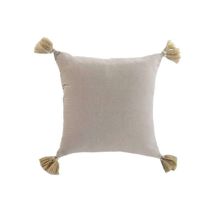 Home ESPRIT Cushion White Beige Printed Boho 45 x 45 cm