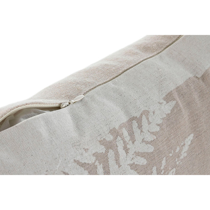 Home ESPRIT Cushion White Beige Printed Boho 45 x 45 cm
