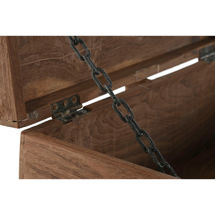 Home ESPRIT Chest Brown Black Natural Wood 46 x 31 x 31 cm