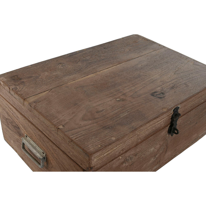 Home ESPRIT Chest Brown Black Natural Wood 46 x 31 x 31 cm