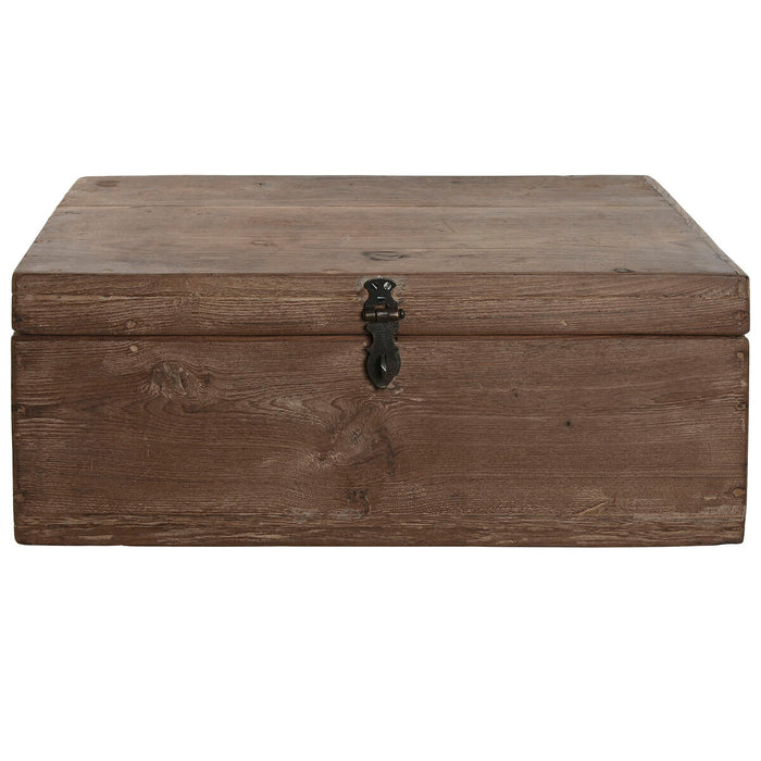 Home ESPRIT Chest Brown Black Natural Wood 46 x 31 x 31 cm