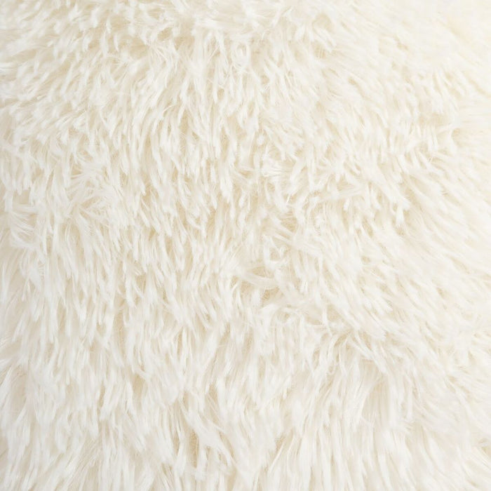 Cojín Blanco Pelo 45 x 45 cm