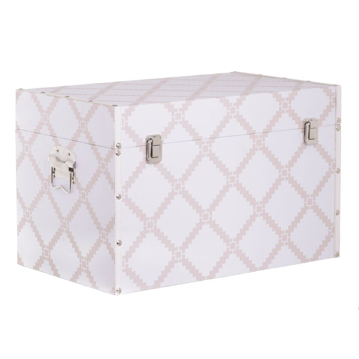 Trunk Set 51 x 31 x 32 cm PVC DMF (2 Pieces)