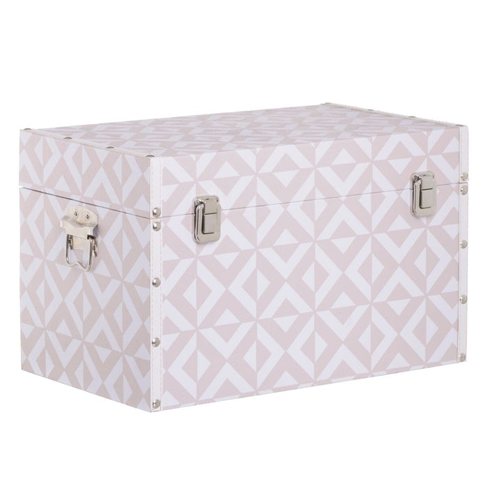 Trunk Set 51 x 31 x 32 cm PVC DMF (2 Pieces)