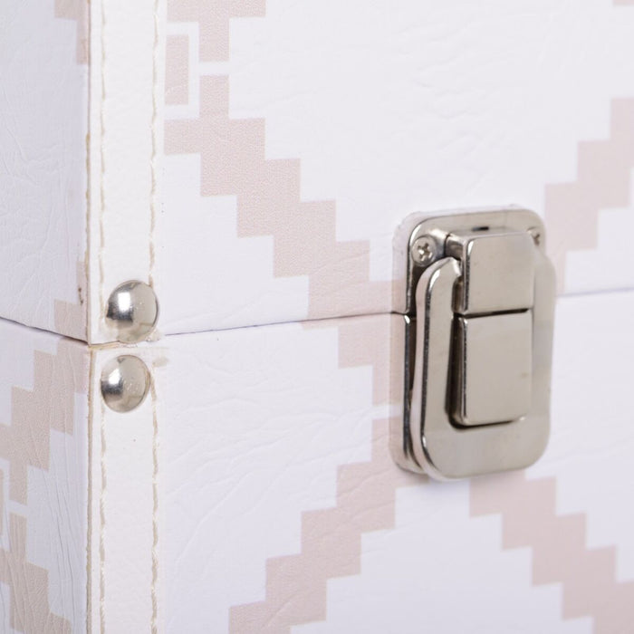 Trunk Set 51 x 31 x 32 cm PVC DMF (2 Pieces)