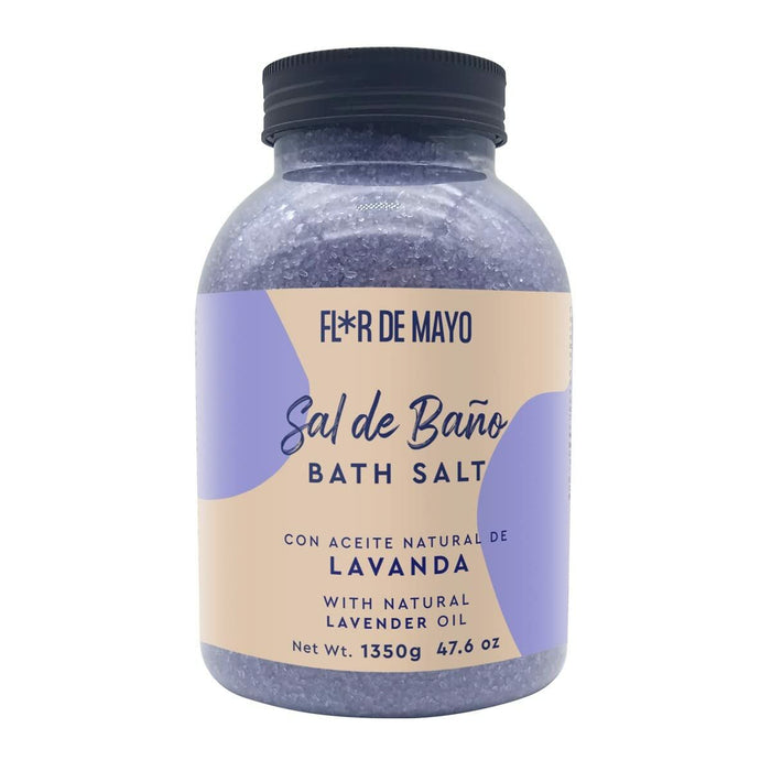 Sales de Baño Flor de Mayo Sal De Baño Lavanda 1,35 Kg