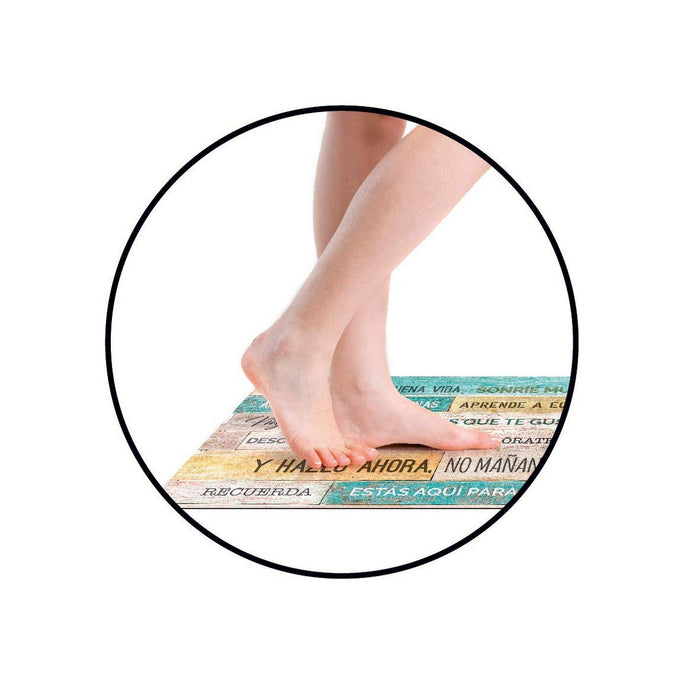 Alfombra Stor Planet Origins Stone 100 % PVC (45 x 75 cm)