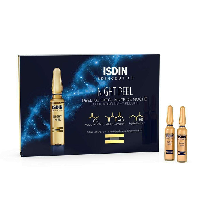 Sérum Exfoliante Isdin Night Peel 2 ml x 10 Ampollas
