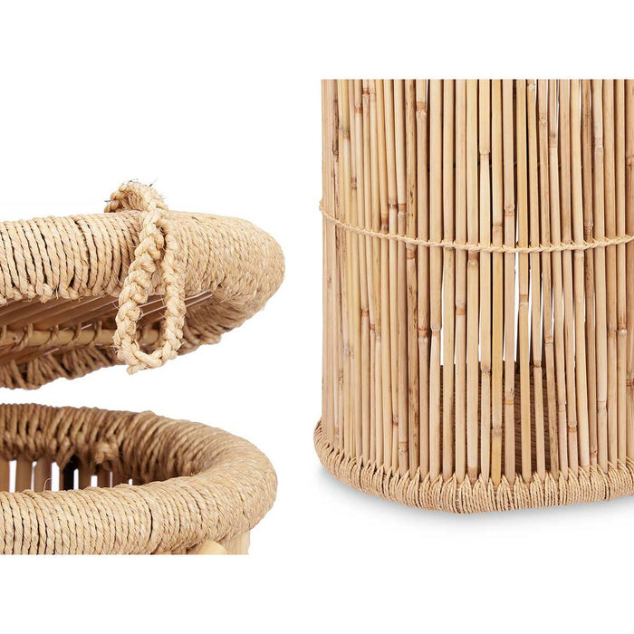 2-Piece Wooden Trunk Set