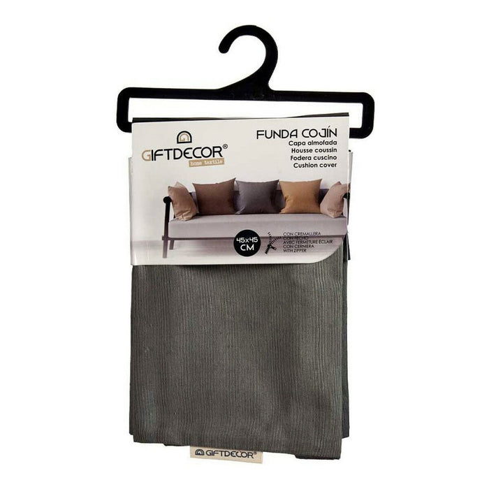 Funda de cojín Antracita 45 x 0,5 x 45 cm 60 x 0,5 x 60 cm