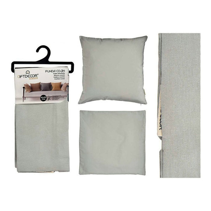 Cushion cover Grey Light grey 45 x 0.5 x 45 cm 60 x 0.5 x 60 cm