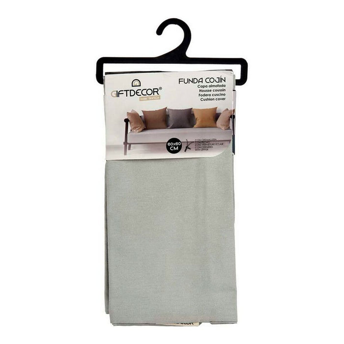 Cushion cover Grey Light grey 45 x 0.5 x 45 cm 60 x 0.5 x 60 cm