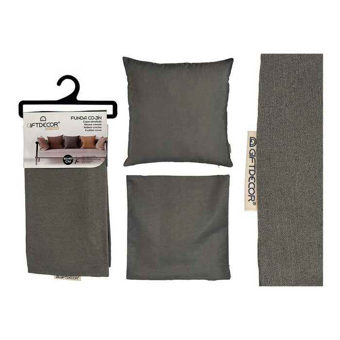 Funda de cojín Antracita 45 x 0,5 x 45 cm 60 x 0,5 x 60 cm