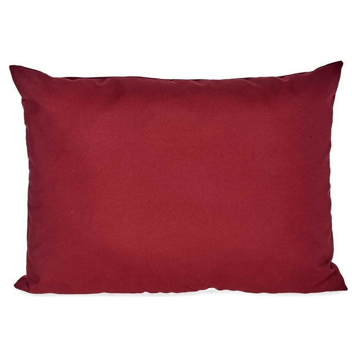 Red Velvet Polyester Cushion (45 x 15 x 60 cm)