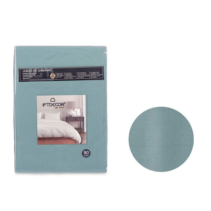 Green Sheet Set Bed 90 3 Pieces
