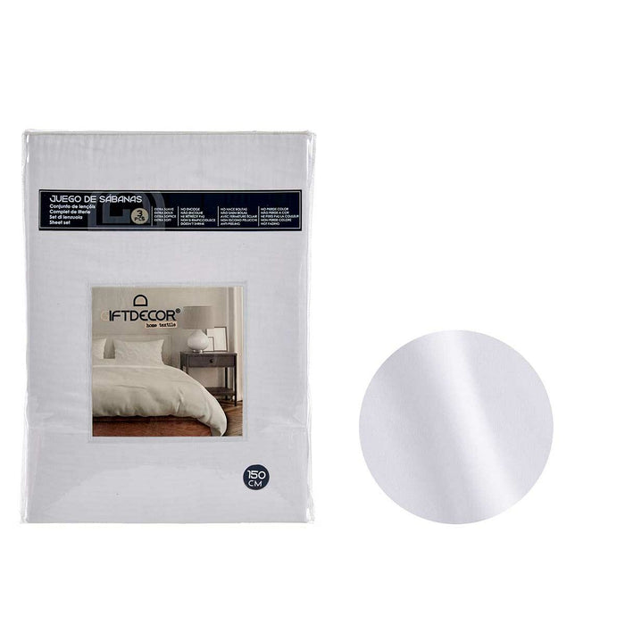 White 3-Piece Sheet Set