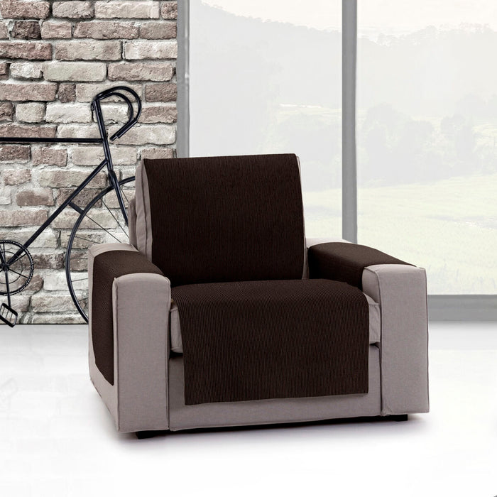 Eysa MID Brown Sofa Cover 100 x 110 x 55 cm