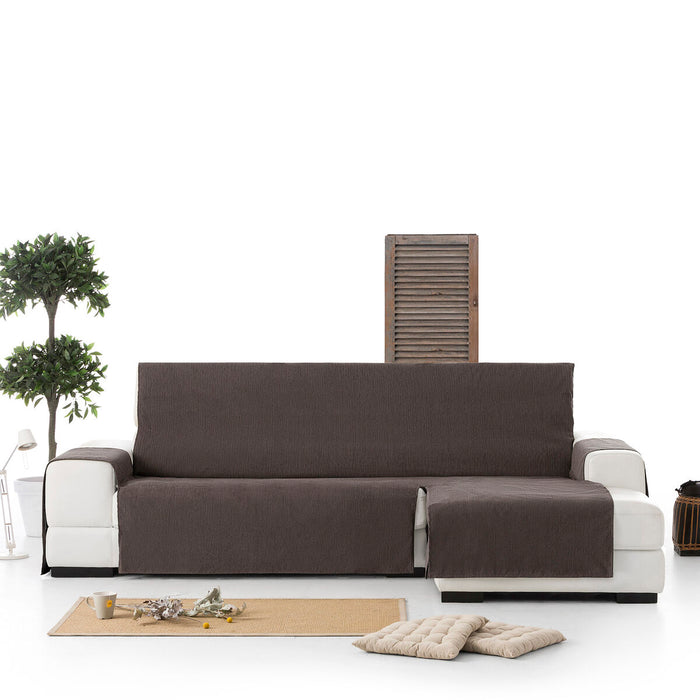 Eysa MID Brown Sofa Cover 100 x 110 x 290 cm