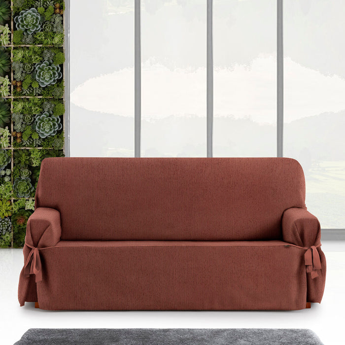 Eysa MID Terracotta Sofa Cover 100 x 110 x 230 cm