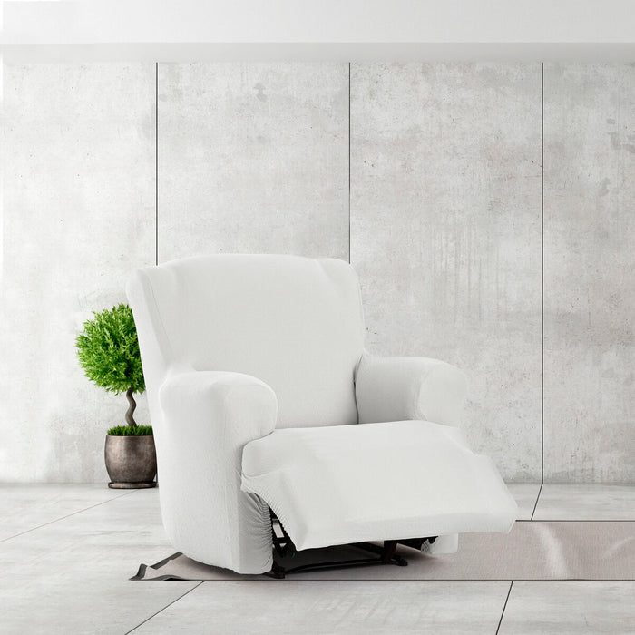Eysa BRONX White Sofa Cover 80 x 100 x 90 cm