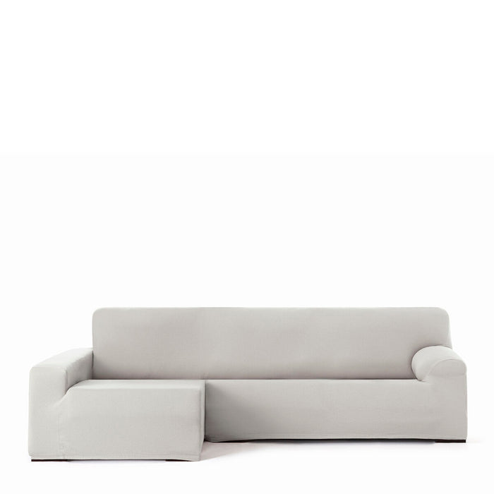 Eysa Bronx White Chaise Longue Cover with Left Arm, 170 x 110 x 310 cm