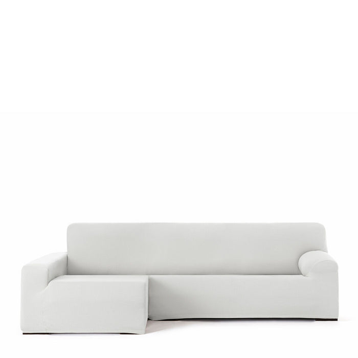 Eysa Bronx White Chaise Longue Cover with Left Arm, 170 x 110 x 310 cm
