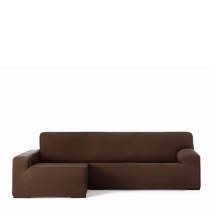 Eysa Bronx Brown Chaise Longue Cover with Left Arm, 170 x 110 x 310 cm