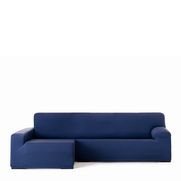 Eysa Bronx Blue Chaise Longue Cover with Left Arms, 170 x 110 x 310 cm