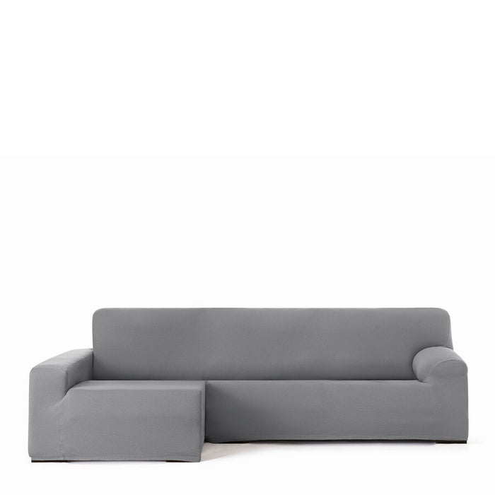 Eysa Bronx Grey Chaise Longue Cover with Left Arms, 170 x 110 x 310 cm