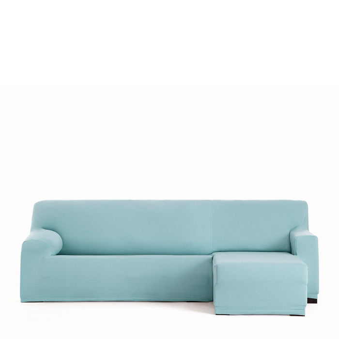Eysa BRONX Aquamarine short arm chaise longue cover, right, 110 x 110 x 310 cm
