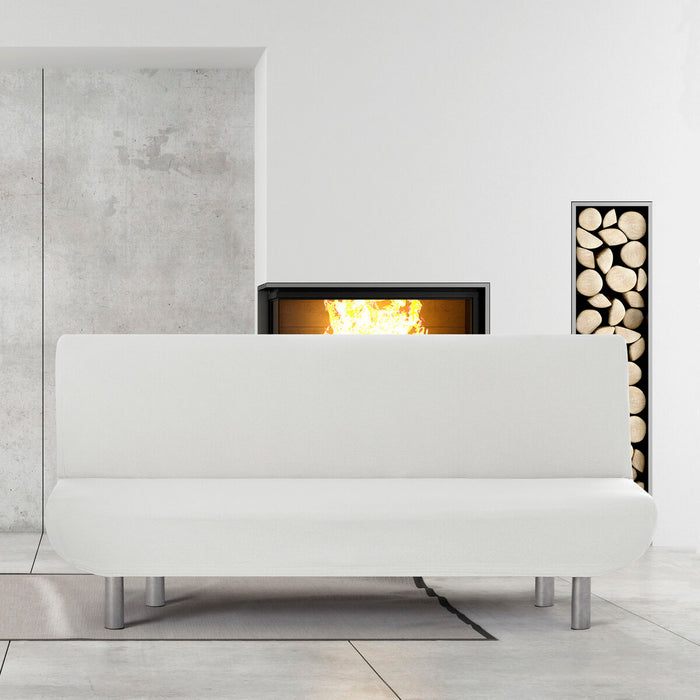 Eysa BRONX White Sofa Cover 140 x 100 x 200 cm