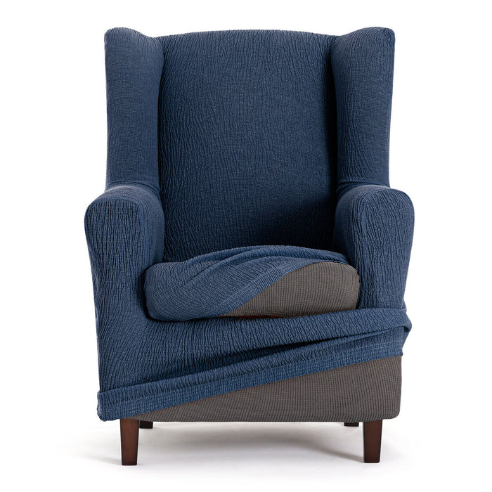 Eysa TROYA armchair cover Blue 80 x 100 x 90 cm