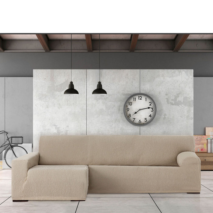 Eysa TROYA Long Arm Chaise Longue Cover, Light Brown, 170 x 110 x 310 cm