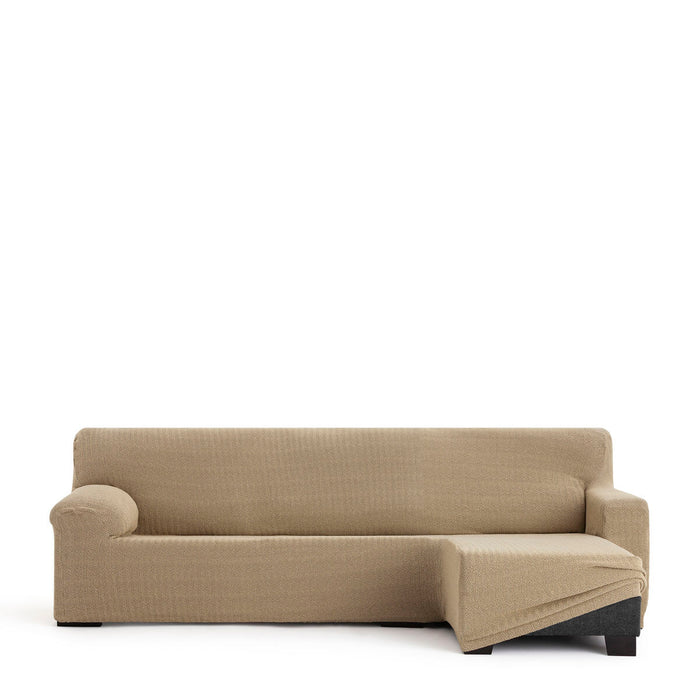 Eysa JAZ Beige Short Arm Chaise Longue Cover 120 x 120 x 360 cm